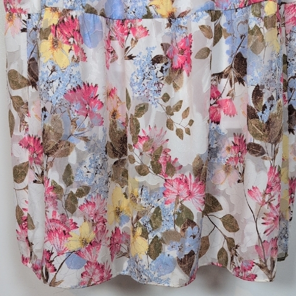 Lane Bryant NWT Floral Maxi Dress - Picture 3 of 11